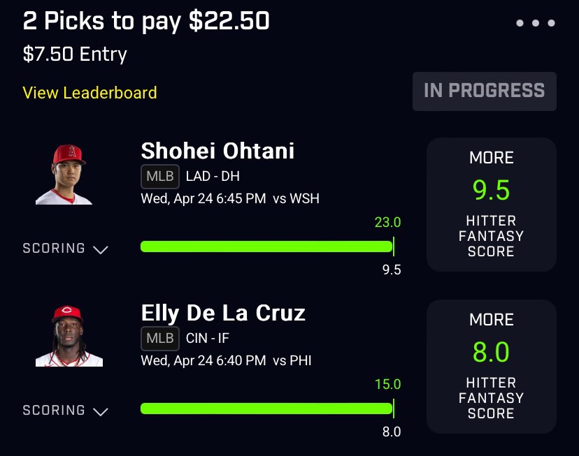 Imma put more for ohtani everytime 🍀