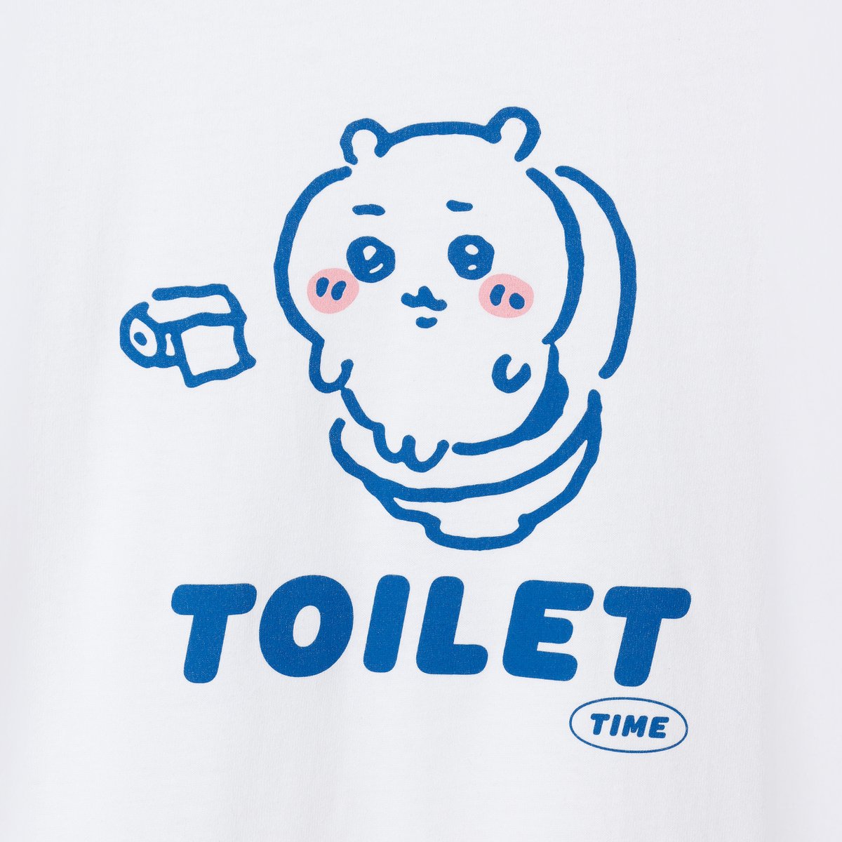 ちいかわ　トーキングヘッズ　TOILET TIME Tシャツ TIME ちいかわ　トーキングヘッズ　TOILET Tシャツ