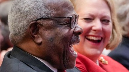 You’d think bribe guzzling Clarence Thomas deciding if Trump gets immunity for attempting a coup that Ginni Thomas fanatically helped coordinate - would be a bigger deal.