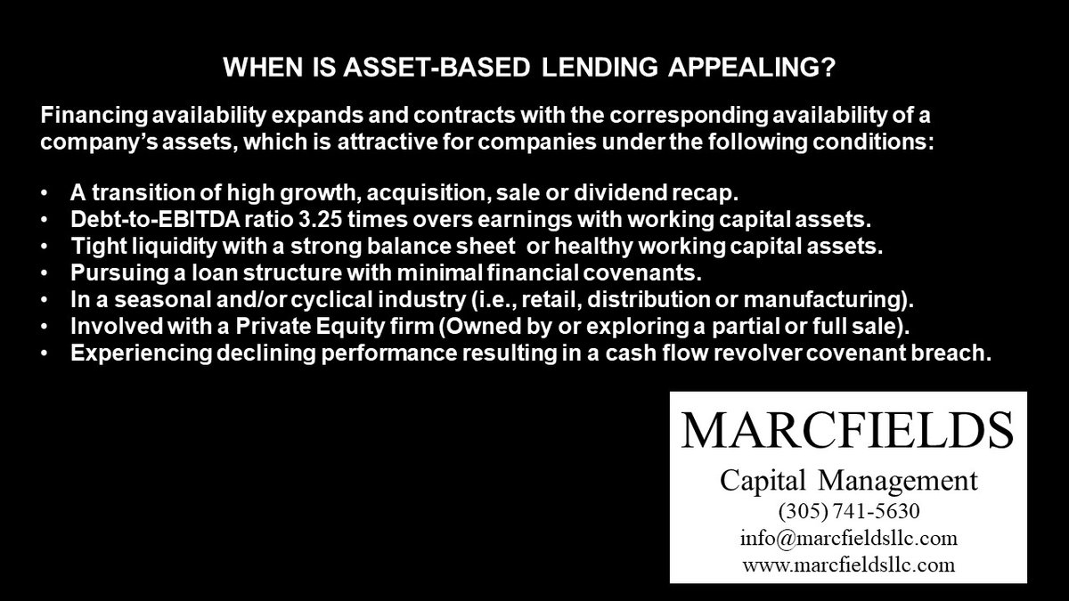 Despite more aggressive leverage tolerance and higher advance rates, asset-based lending is competitive with traditional cash-flow structures due to having historically low losses industry wide. #debt #ebitda #growth #acquisition #dividend #capital #loan #industry #privateequity