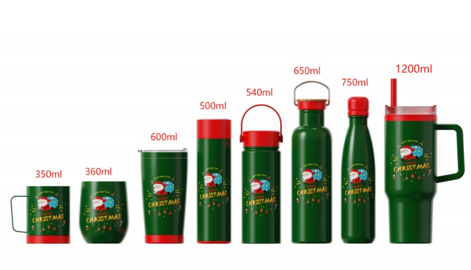 It's time for planning the purchasing of Christmas Design Cups and Bottles in 2024 :)🥳

 #Christmas2024 #Christmasgift #Christmaspresen #tumbler #coffeetumbler #40oztumbler #20ozcup #500mlbottle #travelcup #thermalbottle #vacuumflask #vacuumbottle #vacuumcup #sweethousewares