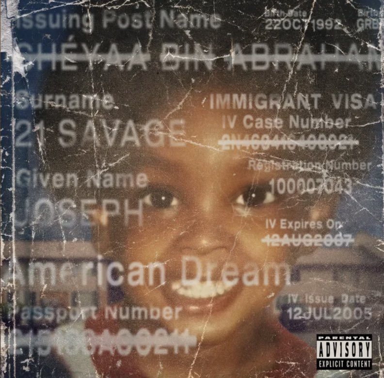 DailyRapFacts's tweet photo. 21 Savage’s “American Dream” has now surpassed 1 billion streams on Spotify 🏆 https://t.co/0Rgu83Tmer