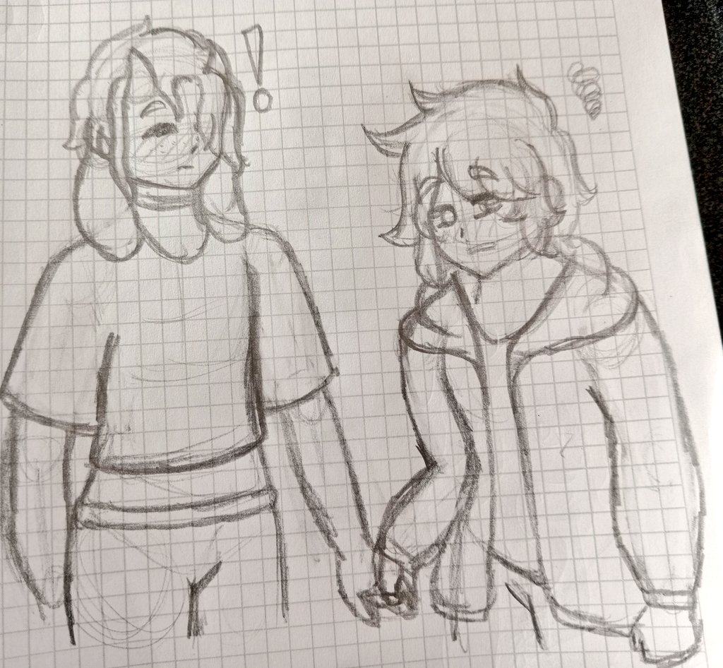 Rosita56279116's tweet photo. La dinámica me parece adorable y tenía inspiración. . .entonces dibujarlos no es una mala opción ☝🥸✨

Pd: (Primera vez que me sale un ship descente en un dibujo) 
#KristofxFrask #Krask #Frask #Kristof #Lovedrune #Soultale https://t.co/xji1HEHVo0
