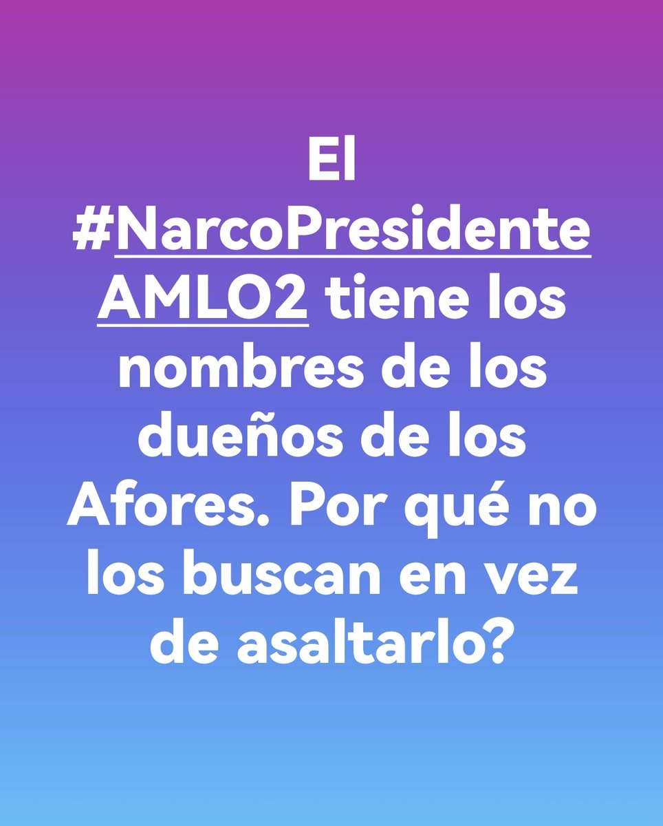 #NarcoPresidenteAMLO2