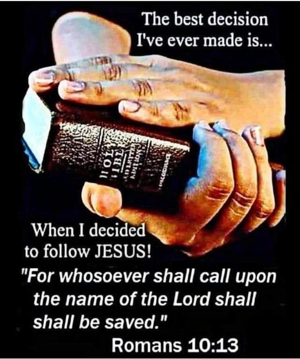 Amen! Thank you Jesus! 13 For whosoever shall call upon the name of the Lord shall be saved Romans 10:13 🙏🏼🤍🕊️🙌🏼