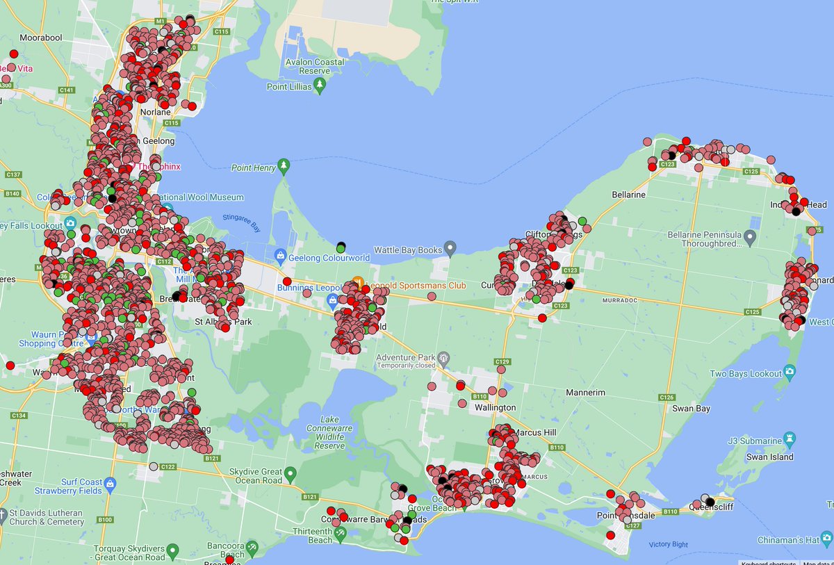#Geelong sold map, see more at Spachus.com.au
#properties #propertyforsale #rba