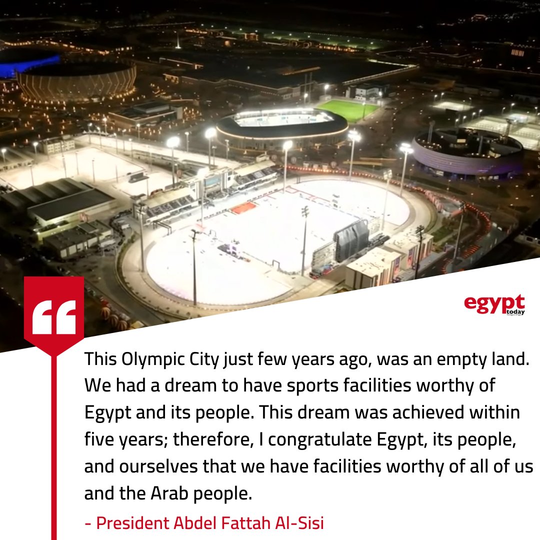 “We had a dream to have sports facilities worthy of Egypt and its people. This dream was achieved within five years; therefore, I congratulate Egypt, its people, and ourselves that we have facilities worthy of all of us and the Arab people,” 🇪🇬 🐴🐎🏇🏼

#Egypt #AMEC2024 |