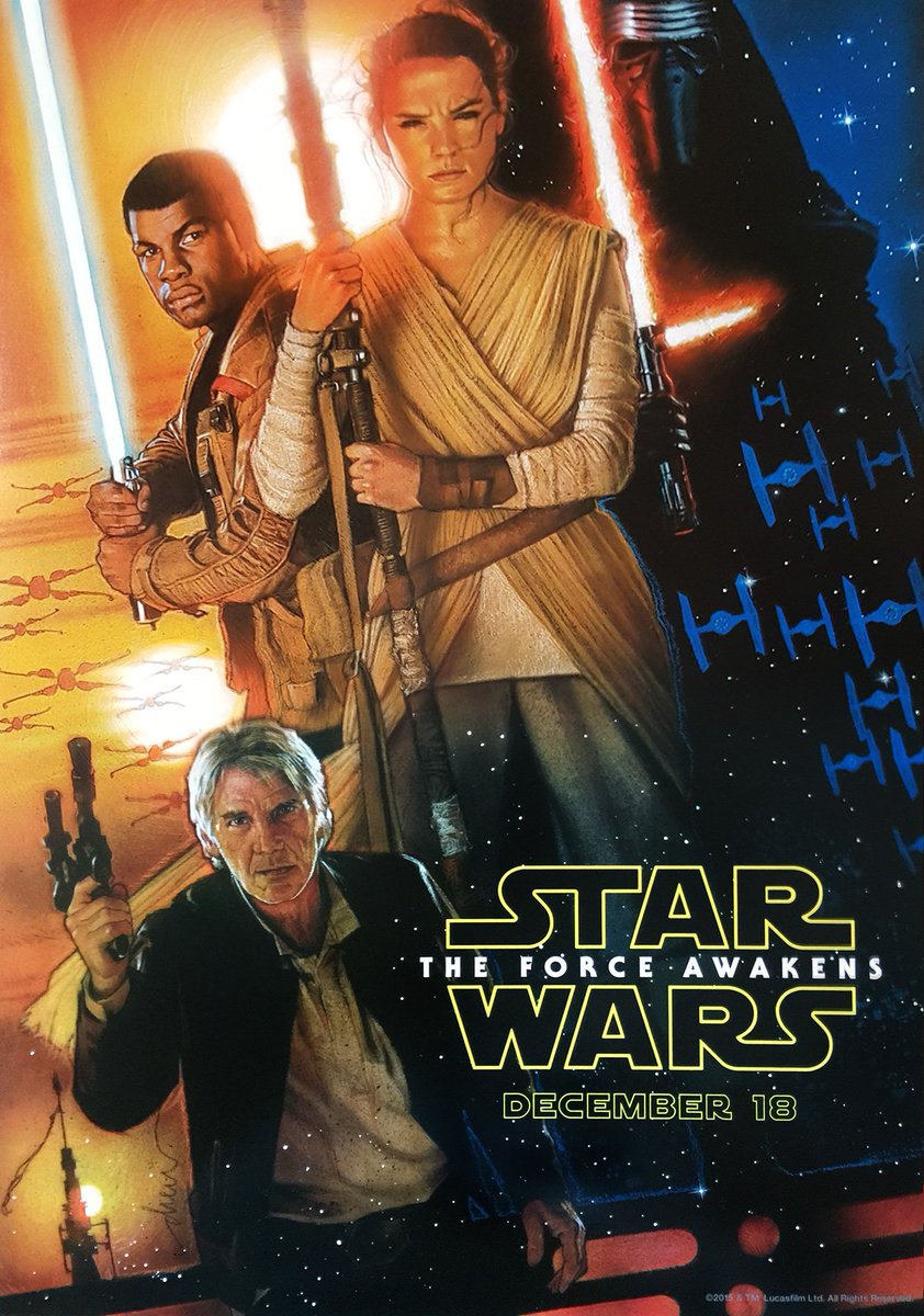 @Jeff_Dyer @Disney @DrewStruzan I know. The official posters were so boring. Except for one Drew did for The Force Awakens.