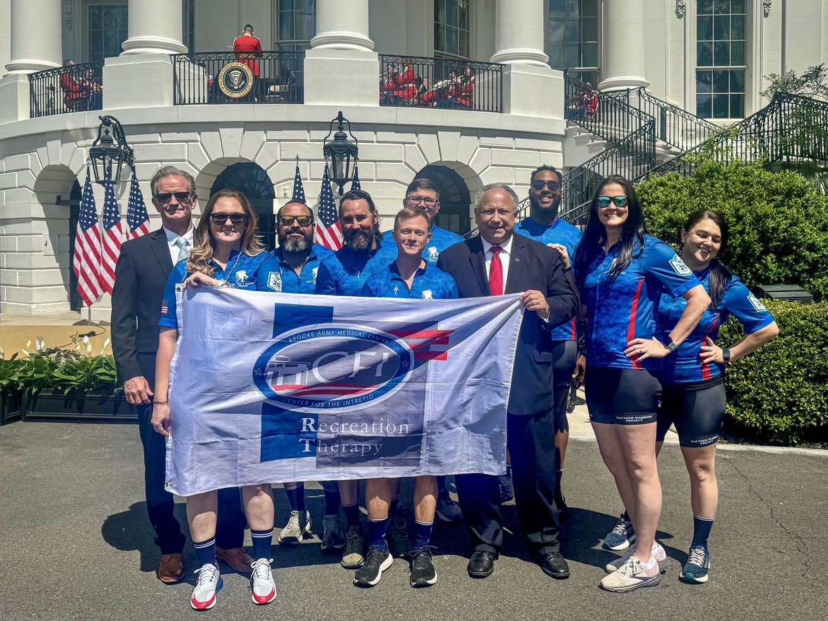 Truly a privilege to attend the annual @wwp’s Soldier Ride at the White House. The Soldier Ride helps these warriors build confidence & strength through shared physical activities and bonds of service in a supportive environment. Truly remarkable warriors.