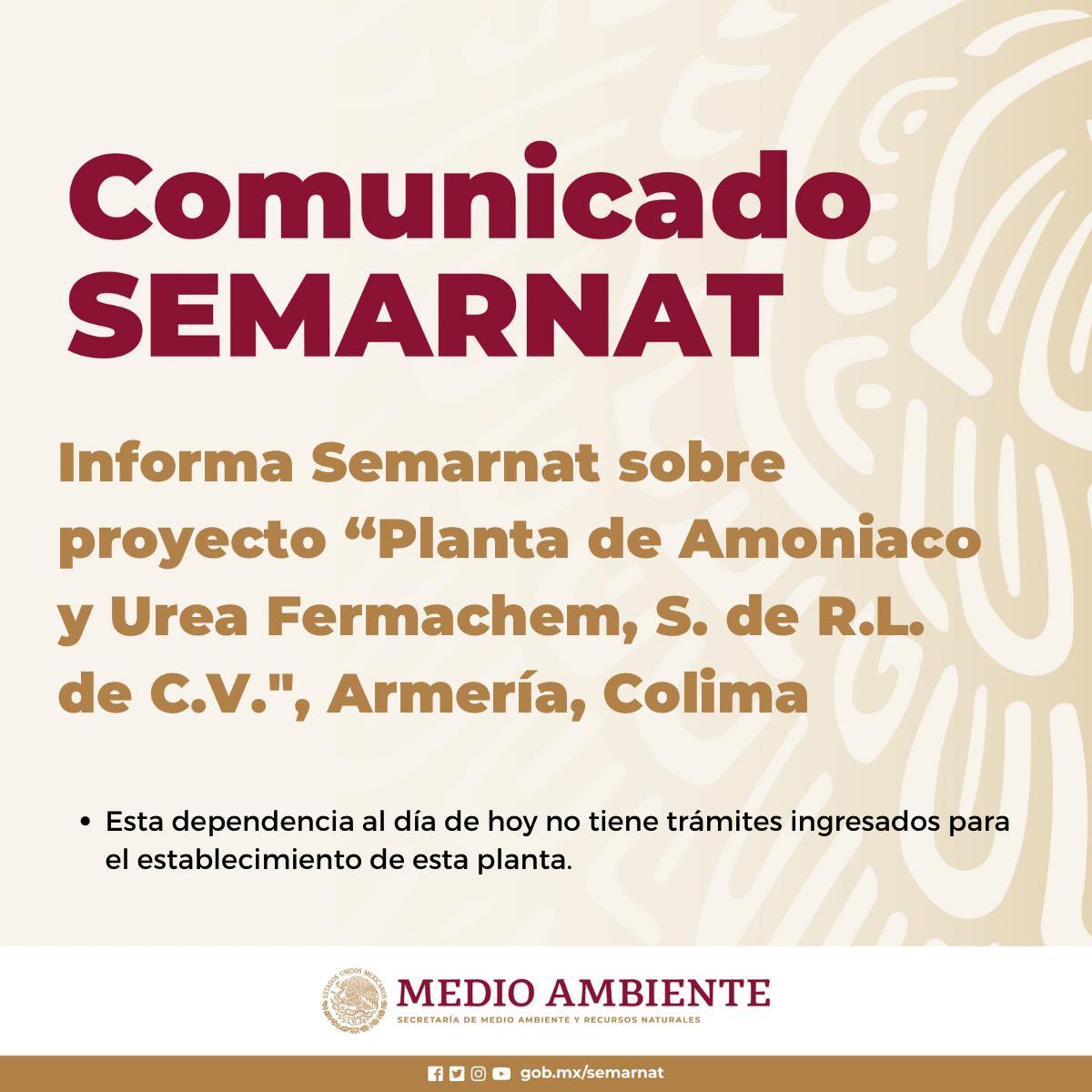 #COMUNICADO | La #Semarnat siempre respetará el derecho a la participación pública en la evaluación del impacto ambiental, como lo establece la normatividad. Conoce más ➡️ bit.ly/49RtuXK