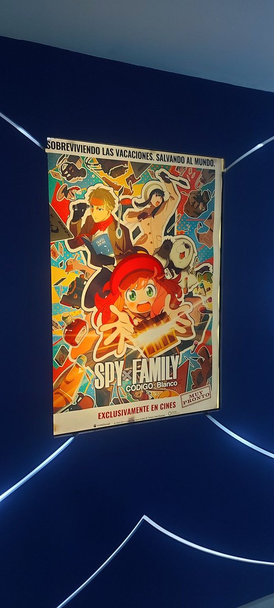 MovieCrazyP's tweet photo. Premiere de #SPYxFamily: CÓDIGO Blanco en #Cinépolis Plaza Universidad en Sala #IMAX gracias a @SonyPicturesMX.

#SonyPicturesEntertainment y #Crunchyroll presentan, #VívelaEnIMAX, 25 de abril en cines.

💻 https://t.co/9ZDbsLhAUD https://t.co/BBH1VAAVmX