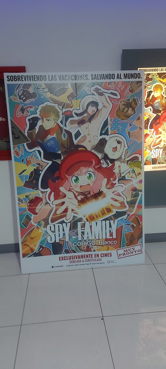 MovieCrazyP's tweet photo. Premiere de #SPYxFamily: CÓDIGO Blanco en #Cinépolis Plaza Universidad en Sala #IMAX gracias a @SonyPicturesMX.

#SonyPicturesEntertainment y #Crunchyroll presentan, #VívelaEnIMAX, 25 de abril en cines.

💻 https://t.co/9ZDbsLhAUD https://t.co/BBH1VAAVmX