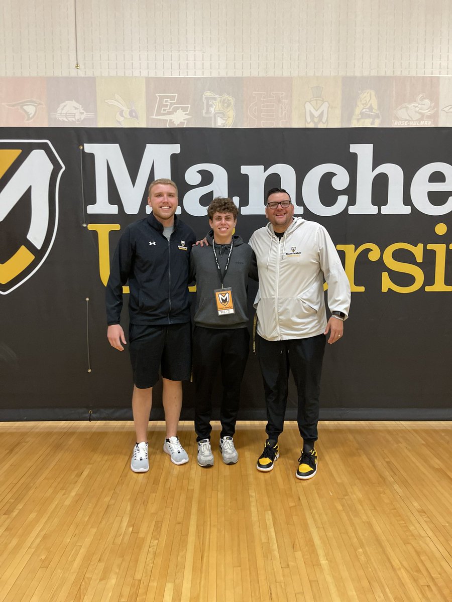 Had a great visit at Manchester University. Thank you <a href="/CoachNateConley/">Coach Conley</a> and <a href="/CoachErvin_/">Austin Ervin</a> for the offer to play at Manchester!