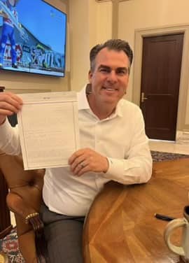 Accrediting's tweet photo. FREE SPEECH VICTORY IN OKLAHOMA-BIBLE SCHOOLS NOW ALLOWED TO GRANT DEGREES Oklahoma Governor Stitt signed our Bill HB 4050 It legalizes religious degrees by our institutions. A 10 year fight of faith resulted in Mighty Victory! (More info soon) https://t.co/RJpJdV7n1g https://t.co/9xMU1mA0Fq