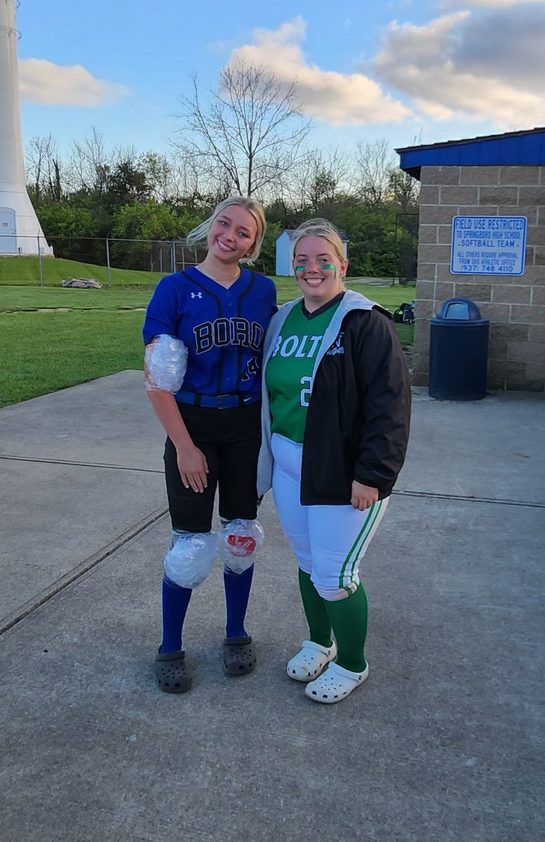 It was an exciting game, 2night VS. Springboro. ⚡️s took the dub 14 to 12, and I got my 4th 💣of the szn. I also got to personally meet one of my future college teammates and catchers <a href="/Hannahgardnerrr/">Hannah Gardner</a>. Gr8 game tonight, I can't wait to play @ the next level with u. <a href="/ESCCSoftball/">Edison State Softball</a>