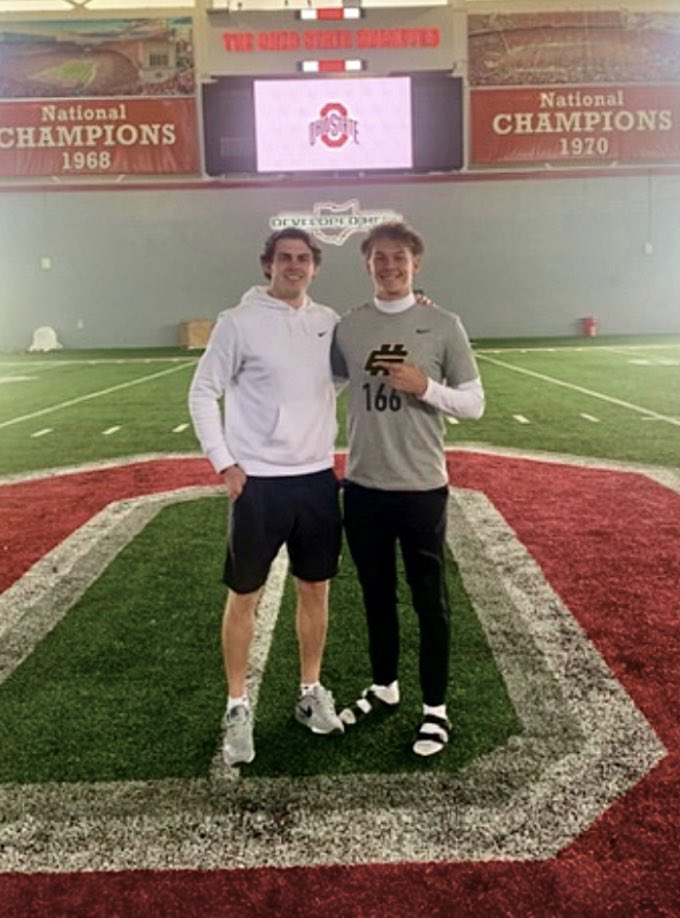 Great day in Columbus! Thanks @CoachRLarkin for the invite! Looking forward to coming back in June 🏈

@CooperFootball @VisionQb @AllenTrieu @NCEC_Recruiting @QBHitList @CELawrence6 @PrepRedzoneKY @SeanW_Rivals 
#ohiostatefootball #ohiostatebuckeyes