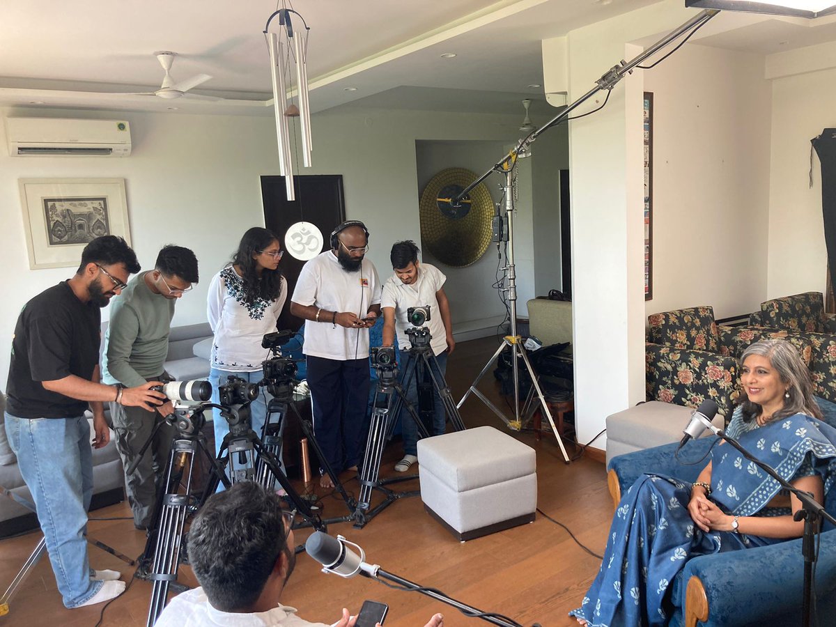 monikahalan's tweet photo. A 5-camera shoot hits different! 
@WintWealth https://t.co/ucrA6O3o82