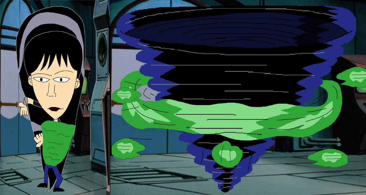 @JuliaKato @dcauwatchtower @worldsfinest #IntergangAmy's Stick Spinning Situation #TheBlueTwister #Supermantheanimatedseries #DCAU #SpinningTornado #FanArt