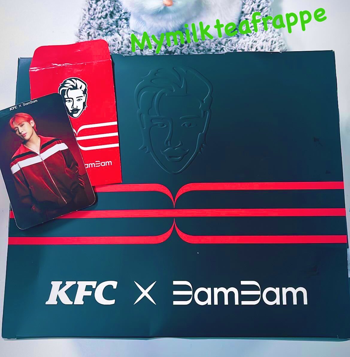 🥹🥹❤️ #KFCxBamBam #KFCBamBamBox #FriendofKFCThailand
#ไก่ผู้พันแบมแบม
#BamBam @BamBam1A