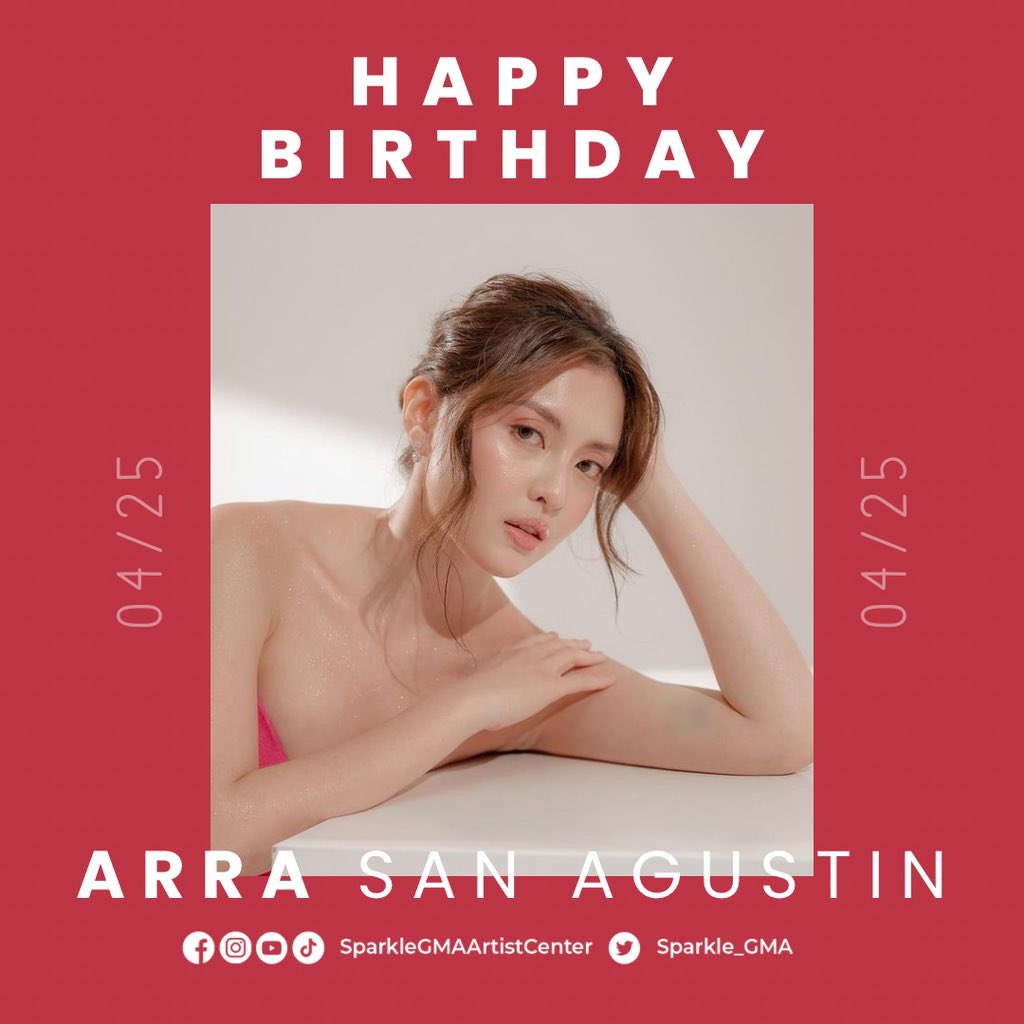 Happy Birthday, Arra San Agustin (@arrasanagustin) ✨ May your birthday be as special as you are 🎉🎂🎈🎁 #ArraSanAgustin