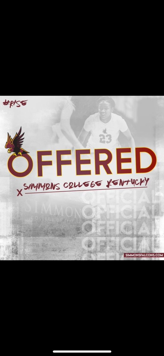 ktaylor_1's tweet photo. I am blessed to receive my first offer from Simmons College of Kentucky. Thank you Coach Ruffin and the rest of the staff for believing in me and giving me this opportunity. @SCKY_WBB @InBornWeTrust @VEAHoops @AMMIEDENNIS4 @LadyFlyerHoops https://t.co/41aKXVZtbk