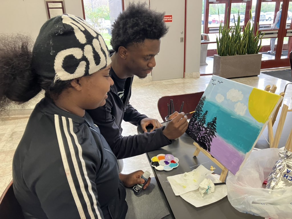 CCSJWave's tweet photo. Study break! #destressweek https://t.co/7OccRv35Ec