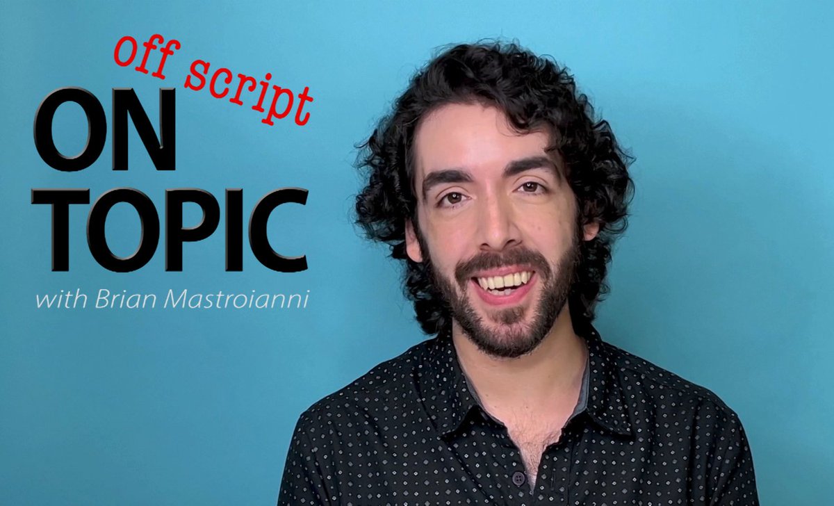 @ColumbiaJournMA alum @Brimastroianni (MA Arts and Culture '14) launched the new podcast 'On Topic, Off Script,' where he talks in-depth with newsmakers, creatives & advocates. Guests include Bellamy Young, Gloria Reuben & Sir Paul Smith. Learn more: podcasters.spotify.com/pod/show/brian…