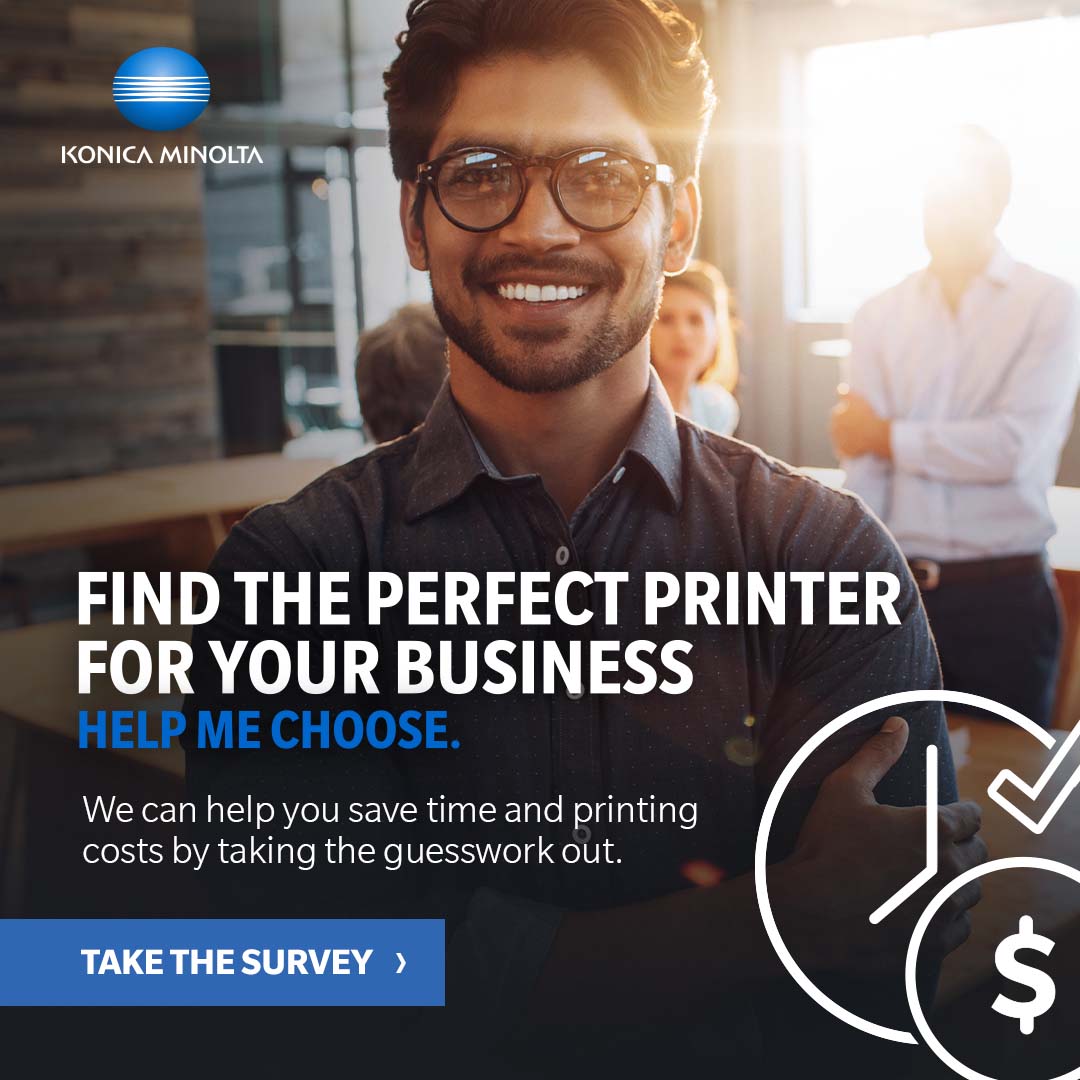 KonicaMinoltaAu's tweet photo. Take the guesswork out of buying a printer! 🖨 

Click the link to take our quiz and receive recommendations of printers perfect for your needs: https://t.co/FdDi9tCQo3 https://t.co/E9xHmXeq7O