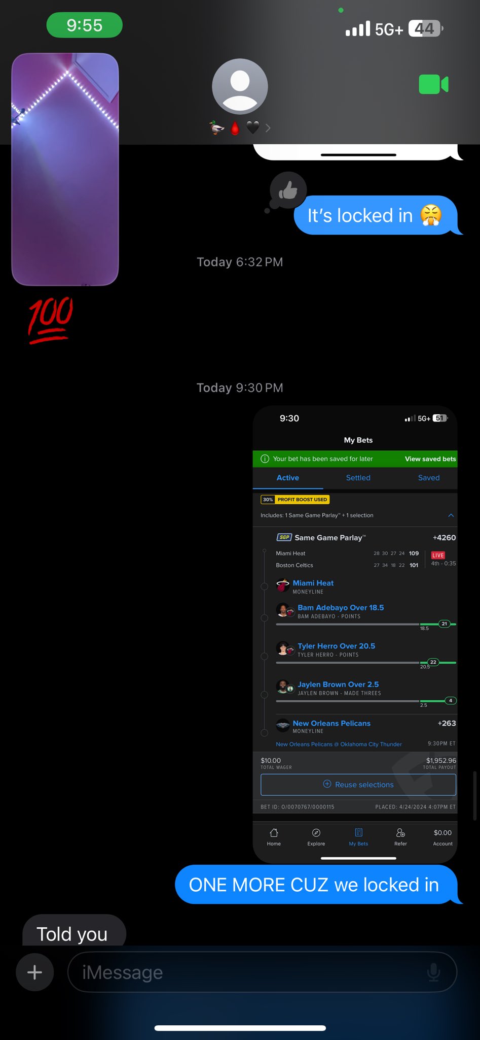 ONE MORE @FDSportsbook https://t.co/u73GdZKpTH