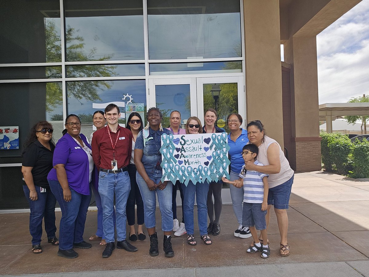 Thankful for our team members and residents for wearing denim for a purpose. #DenimDay2024 #SAAM2024 #endsexualviolence