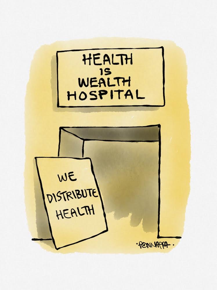 #health #wealth #distribute
