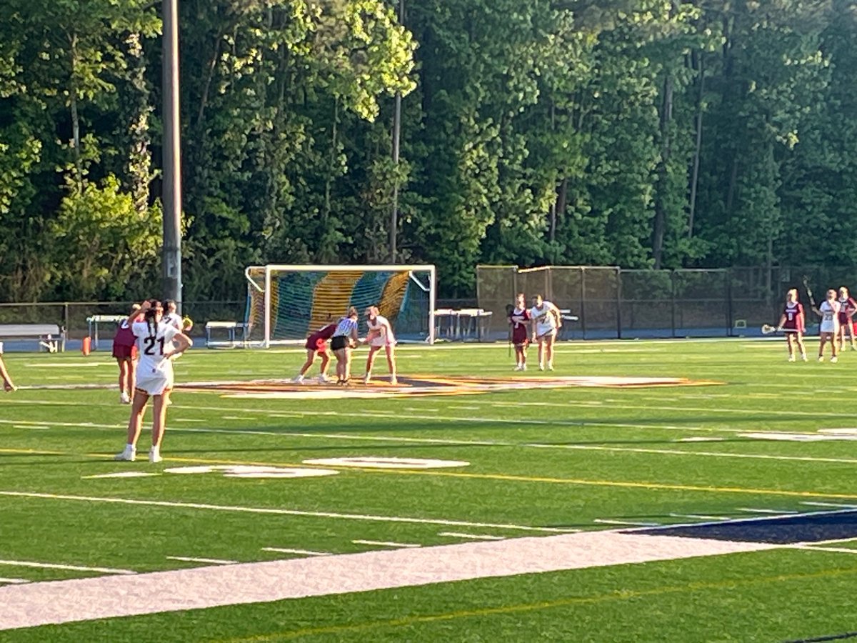 dwaugh3's tweet photo. Girls Lacrosse with the epic OT win over Woodstock 18-17 in playoffs.  Caitlin Mohrman with the game winner!  #Deverfever with first playoff win as coach!  @MaristBooster https://t.co/6bxtq8019e