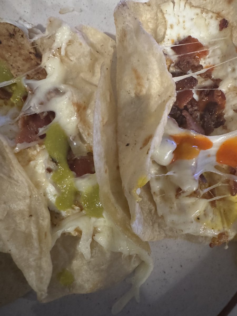 Breakfast tacos for dinner again