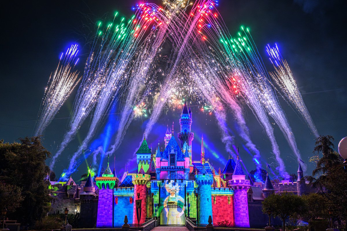 Disneyland Resort shared some new photos of Together Forever - A Pixar Nighttime Spectacular at Disneyland Park.