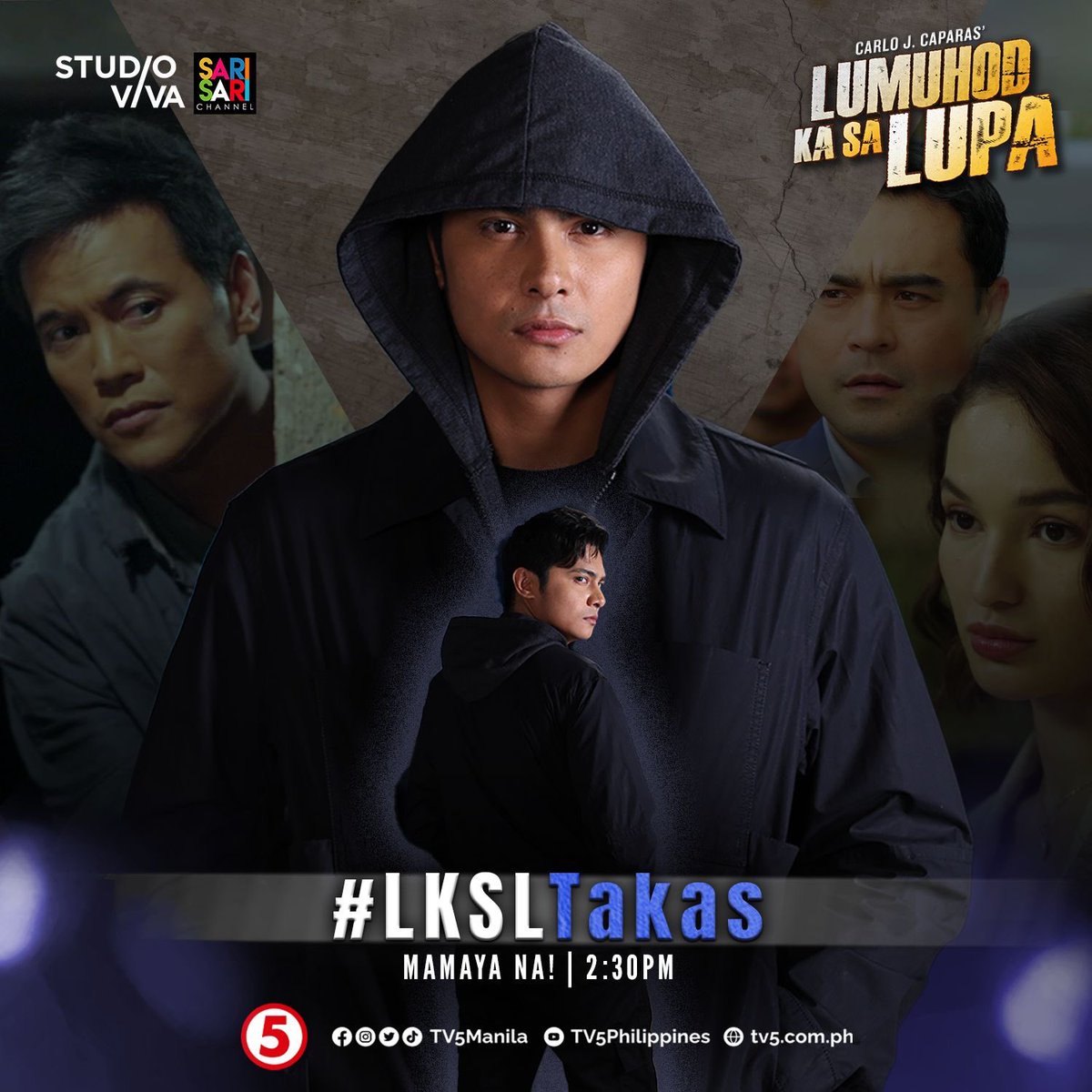 Bilisan ang galaw. 'Wag mag-iiwan ng bakas para walang mintis ang pagtakas!

Carlo J. Caparas’ #LumuhodKaSaLupaTV5 from MONDAYS to FRIDAYS, 2:30PM sa #HaponChampionTV5!

#LKSLTakas
#KikoEstrada #LKSL