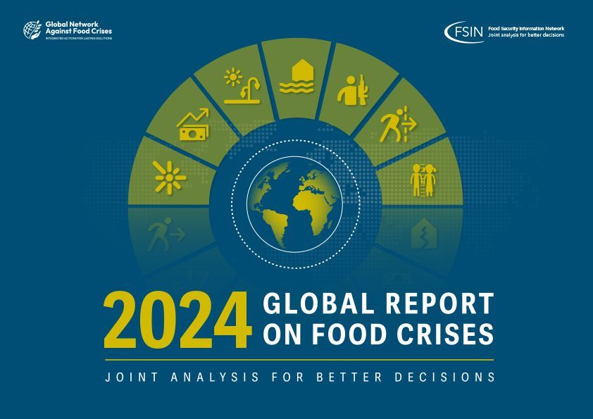 Just Released! The 2024 Global Report on Food Crises  bit.ly/GRFC2024
Download the report, get all the #GRFC24 resources, and hear what #foodsecurity experts are saying 

#FightFoodCrises