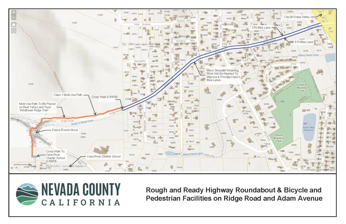 Residents can take the brief survey by May 8 to provide feedback on these proposed improvements at nevadacountyca.gov/roundaboutsurv…. Learn more about the project at nevadacountyca.gov/roundaboutproj….