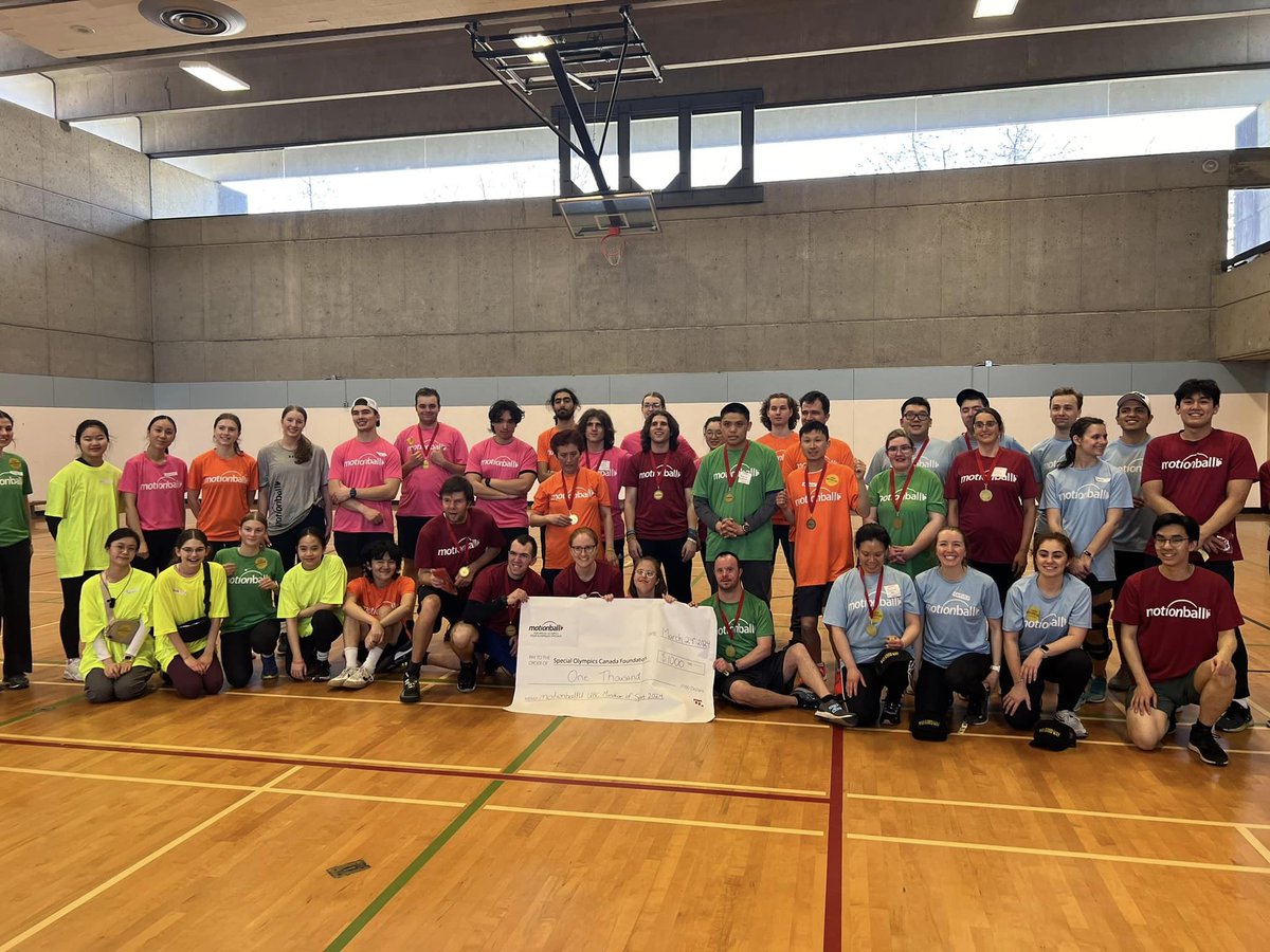 Students and Special Olympics BC athletes teamed up for fun and inclusive @motionball events at @ThompsonRiverU, @UBCOkanagan, and @UBC. Heartfelt thanks to everyone who helped make these events a big success!