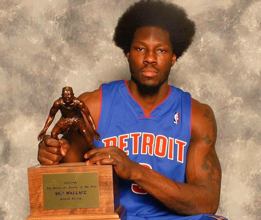 Hall of Fame, 4x DPOY, 4x All Star, NBA Champion Ben Wallace has Austin Reaves beat by a mile