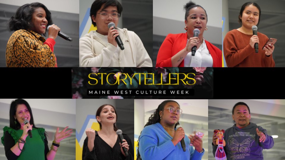 Thank you to everyone who shared their stories tonight at the STORYTELLERS showcase! They moved, inspired, entertained and enlightened us all! Thanks to MC Ms. Hart and to organizers Dr. Flores-Rodriguez and Ms. Woods! #207Now #stories @mwactivities @mainewestfab @mwhs207