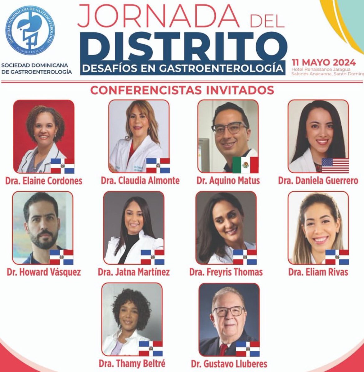 OgUh18's tweet photo. Excelente grupo de conferencistas. Extremadamente contento de recibir en mi país a @DVinsard 🙌🏼🎉🎉 #JornadaDelDistrito #Sodogastro #GItwitter https://t.co/NtMGH5cmU5