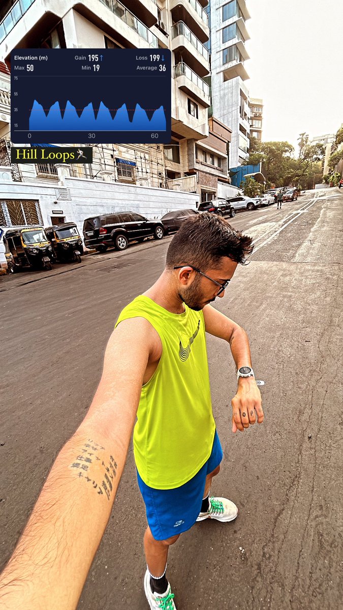 PiyushGada131's tweet photo. Hill Loops for the day! #hillrun #kaneroad #bandra #running https://t.co/0EqI5LYd8d