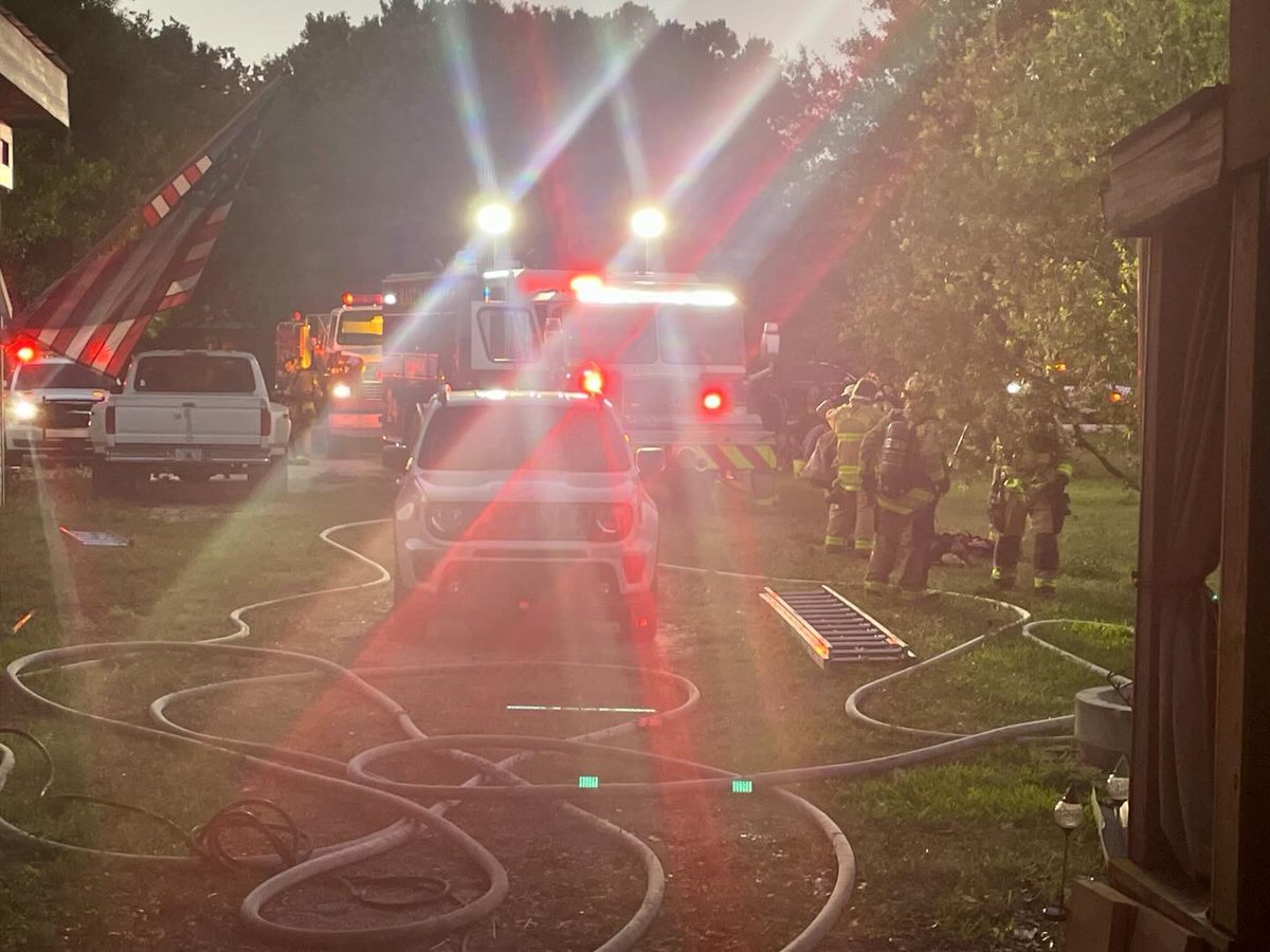 The fire was contained and knocked down, and the scene was turned over to the State Fire Marshal. Thankfully, several occupants and pets were able to escape unharmed. #MartinCounty #Florida #Firefighter #EMS #Rescue