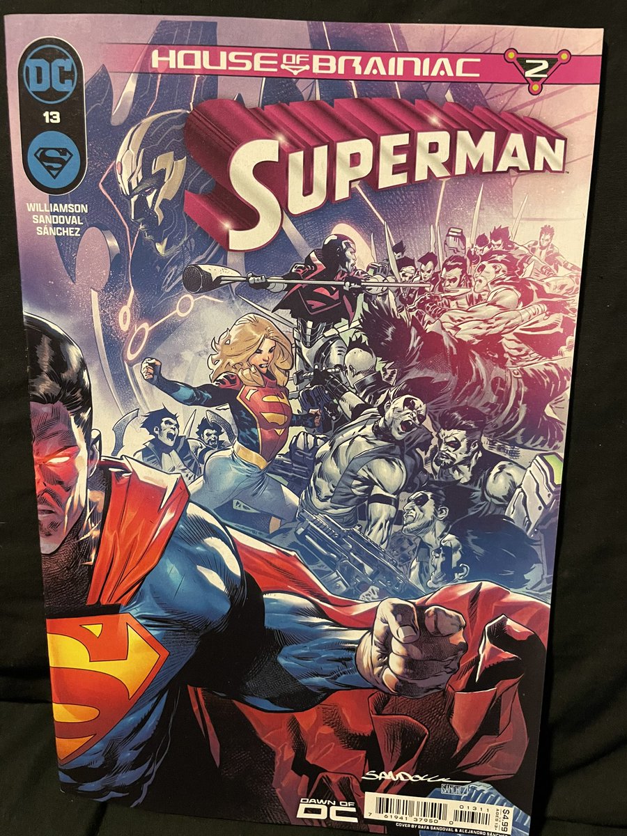 Can the House of Brainiac stand against Superman's most unusual teamup yet? Superman 13 @dcofficial @williamson_josh @rafasandoval75 #alejandrosanchez @commentairy 

t.ly/dIMrU