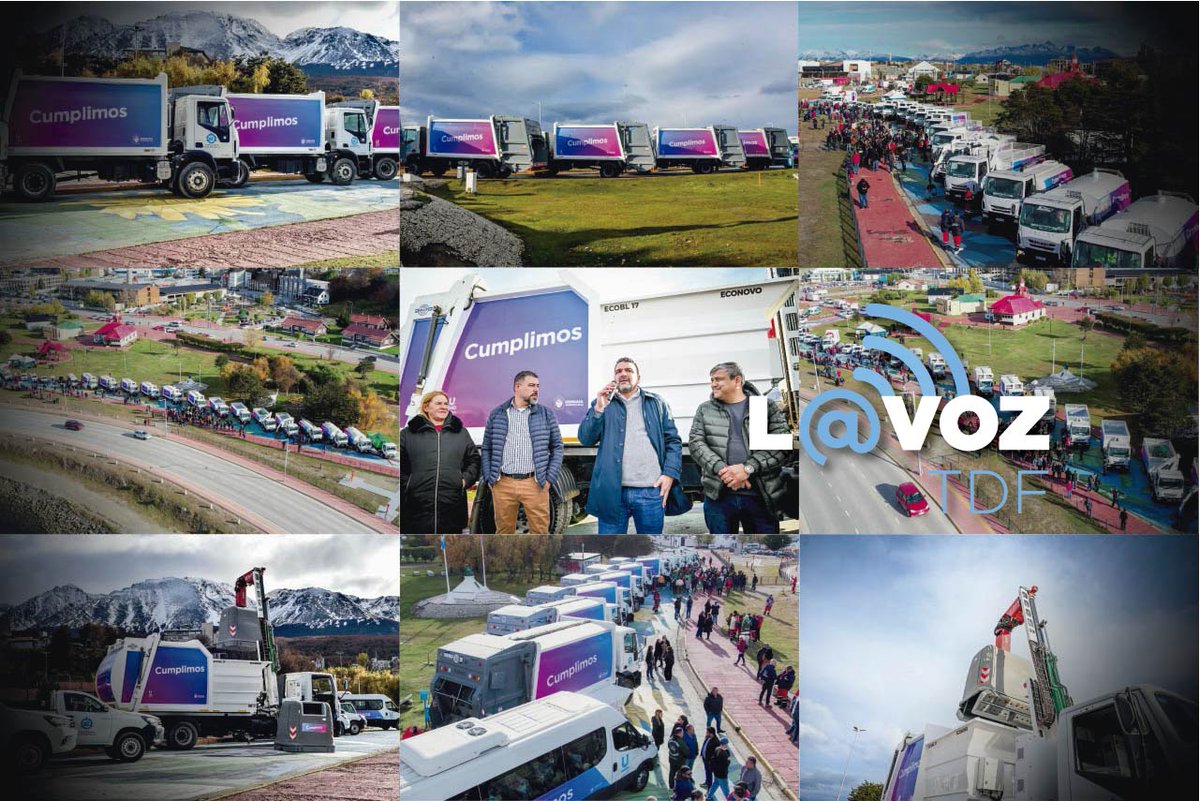 #RecolecciónDeResiduos: "Mientras otros critican, nosotros demostramos con hechos lo que es gestionar", expresó <a href="/WalterVuotoTDF/">Walter Vuoto</a> #MedioAmbiente <a href="/sebaush/">Sebastian Iriarte</a> <a href="/MunizSicca/">Gabriela Muñiz Siccardi</a> #TDF <a href="/LauraAvilaTDF/">Laura Avila</a> <a href="/NicolasPelloli/">Nicolás Pelloli</a> #Ushuaia <a href="/PauloLezcano/">Paulo🦉 Lezcano</a> <a href="/GustavoCintiTDF/">Gustavo Cinti</a> <a href="/Cesarmolinaush/">Cesar Molina</a> lavoztdf.com/ushuaia/