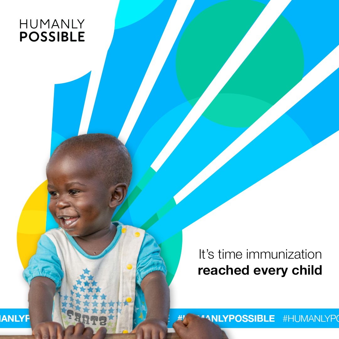 This #AfricaVaccinationWeek is an opportunity to highlight the life-saving power of #vaccines. Let us work together to ensure progress in reaching every child and seeing that they are protected from vaccine-preventable diseases. #AVW #HealthForAll #HumanlyPossible