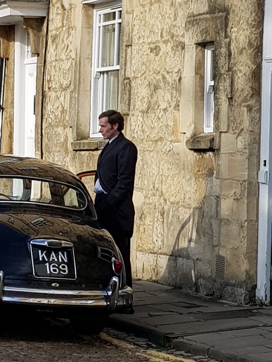 Filming for the 7th season of Endeavour in October 2019 in Oxford. #Endeavour #ShaunEvans #Oxford