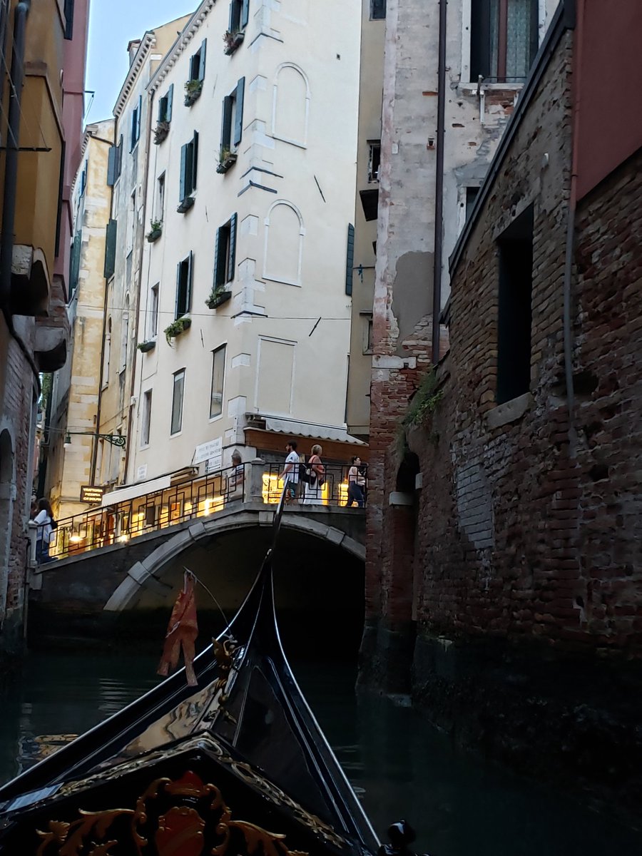 steph_alchemist's tweet photo. @RickStevesEur My sister and I went to Venice last year and decided to splurge. It was worth it! After having spent a couple of days walking around the city, it was wonderful to see the city from such a different viewpoint. https://t.co/Qq6BDFii5R