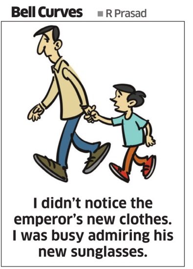 #EmperorsNewClothes @EconomicTimes