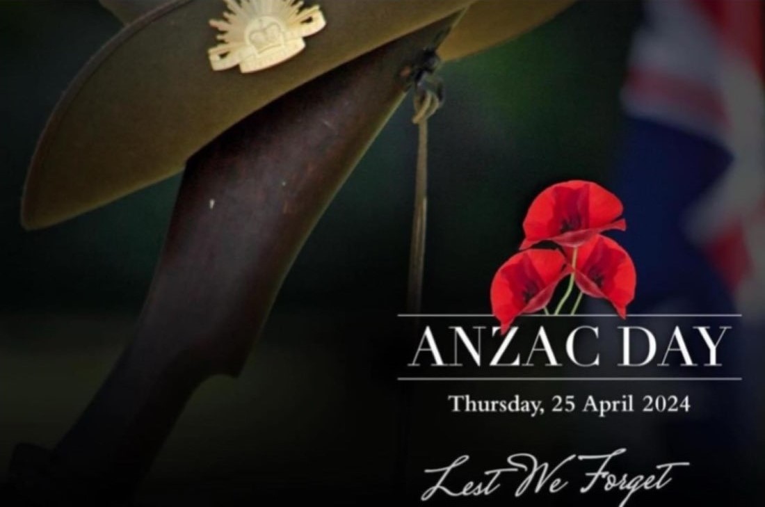 They shall grow not old, as we that are left grow old:  Age shall not weary them, nor the years condemn.  At the going down of the sun and in the morning  We will remember them. Lest we forget. #AnzacDay2024